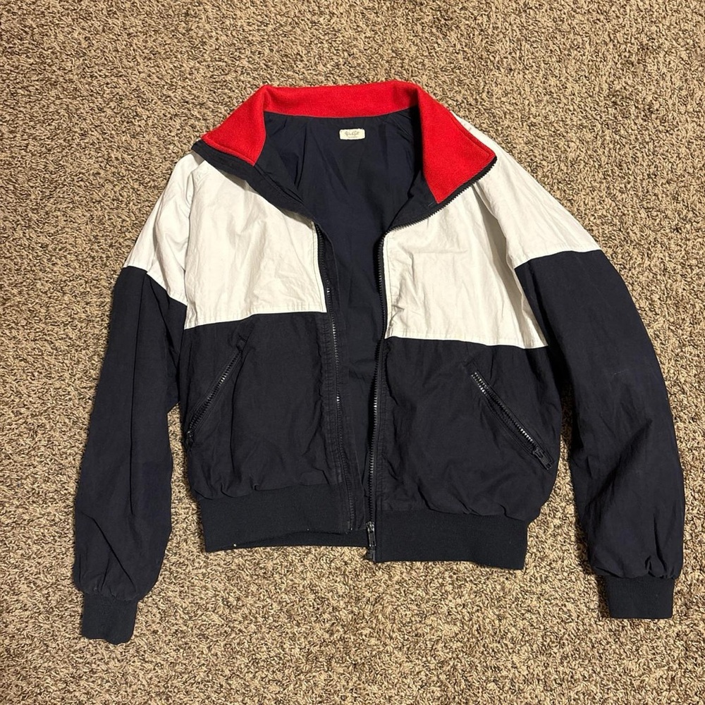 Brandy Melville/ John Galt Stephanie Zip Up Windbreaker Jacket